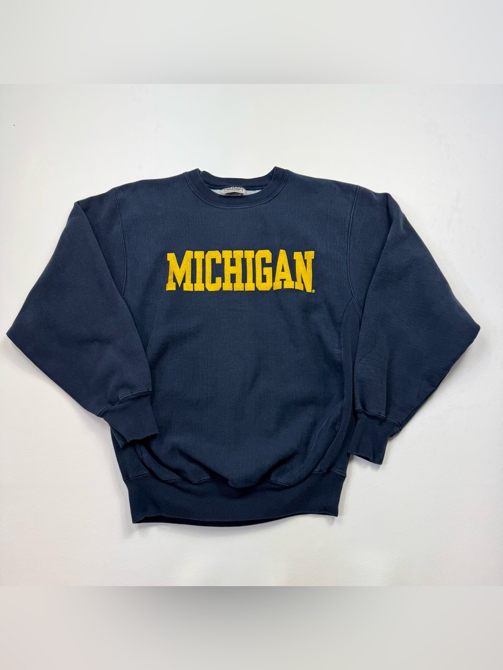 VTG 90’s Steve & Barry’s Michigan Crewneck Sweatshirt Size Small